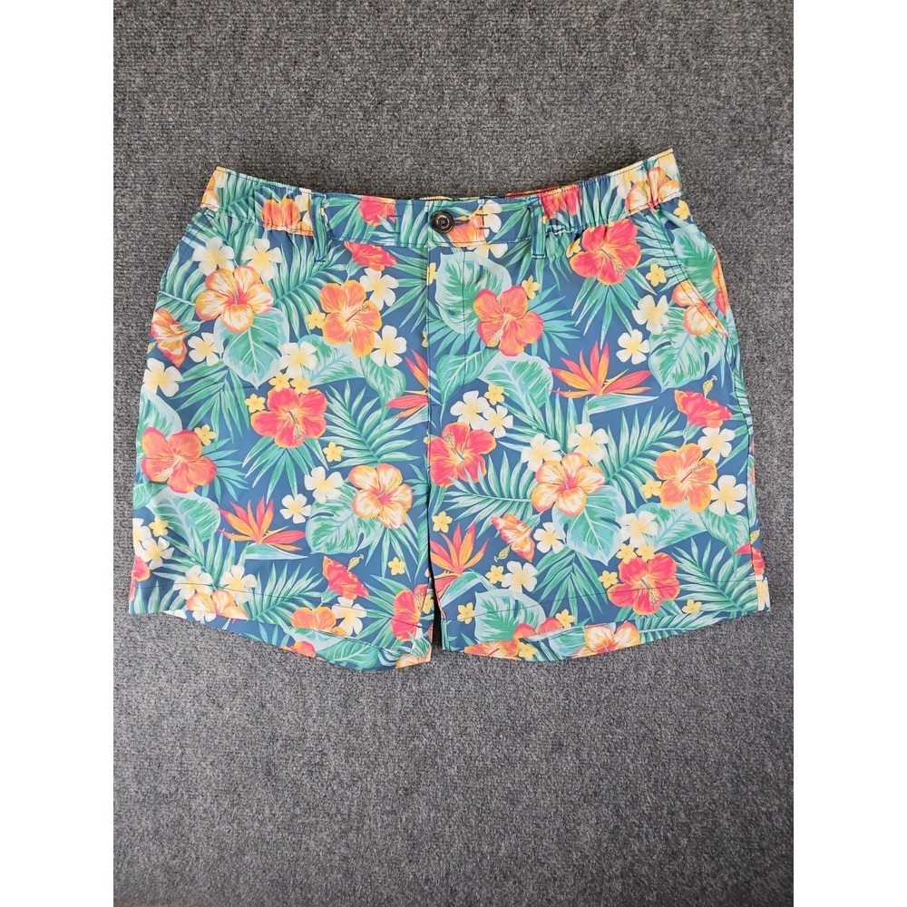 Chubbies Size XL Everywear Short "The Life In Paradises" Blue 6" Inseam 1683